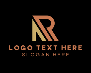 Letter Fr - Professional Firm Letter R logo design