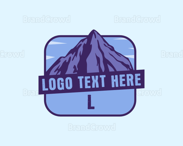 Adventure Mountain Peak Logo