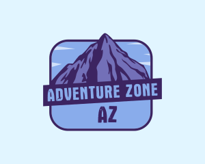 Adventure Mountain Peak logo design