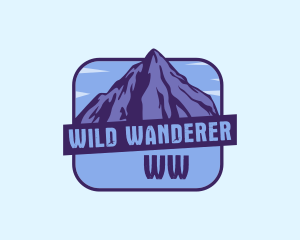 Adventure Mountain Peak logo design