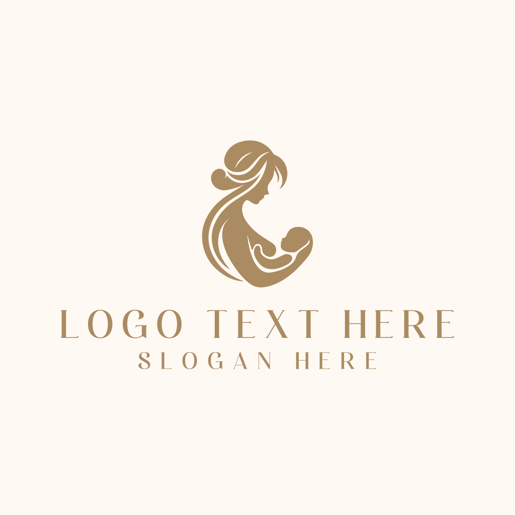 Mother Baby Breastfeeding Logo | BrandCrowd Logo Maker