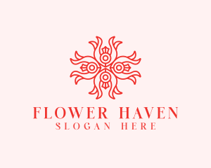 Flower Jewelry Boutique logo design