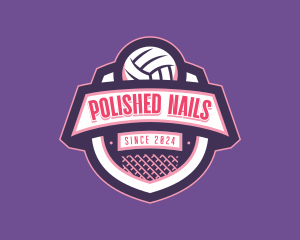 Athletic Volleyball Team logo design