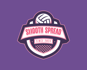 Athletic Volleyball Team logo design