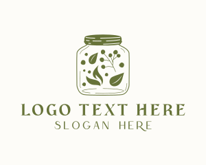 Homemade - Organic Food Jar logo design