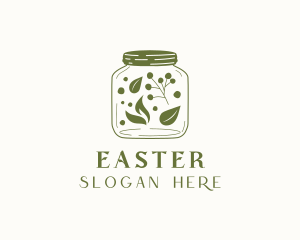 Rustic - Organic Food Jar logo design