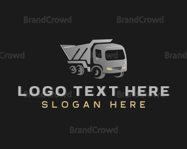 Industrial Dump Truck Logo