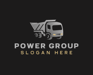Industrial - Industrial Dump Truck logo design