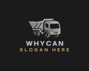 Dump Truck - Industrial Dump Truck logo design