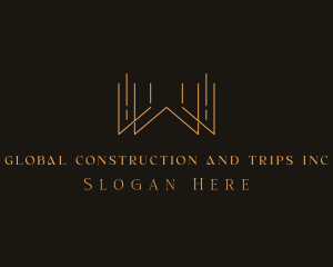 Event Styling - Elegant Deluxe Letter W logo design
