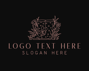 Boots - Flower Garden Boots logo design