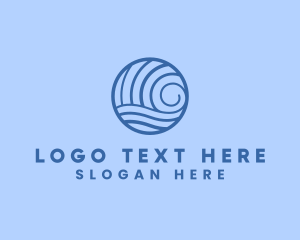 Resort - Ocean Wave Getaway logo design