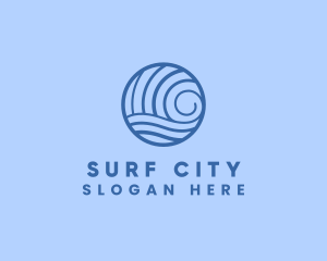 Ocean Wave Getaway  logo design