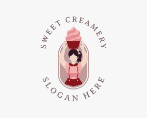 Homemade Cupcake Baker logo design