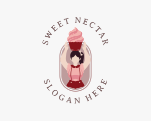 Homemade Cupcake Baker logo design