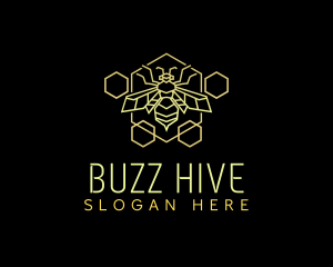 Bee Technology Culture logo design