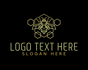 Hexagon - Bee Technology Culture logo design