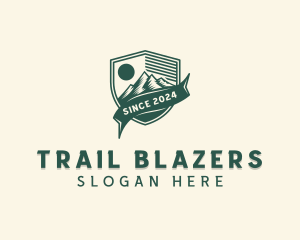 Adventure Mountain Hiker logo design