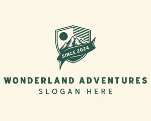 Adventure Mountain Hiker logo design