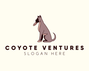 Pet Great Dane Dog Logo