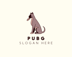 Pet Great Dane Dog Logo