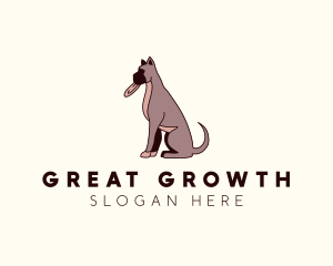 Pet Great Dane Dog logo design