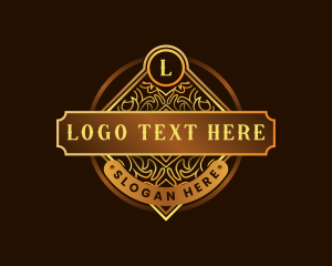 Wealth - Luxury Royal Hotel logo design