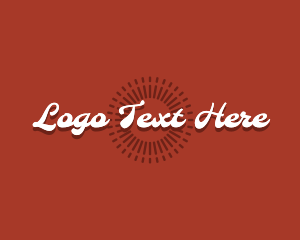 Clothing - Retro Hippie Firm logo design