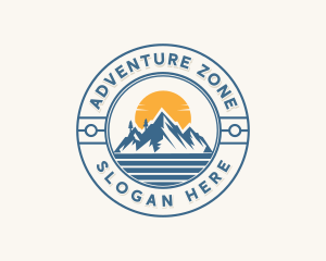 Trekking Adventure Summit logo design