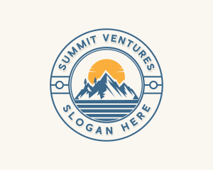 Trekking Adventure Summit logo design