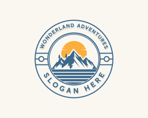 Trekking Adventure Summit logo design