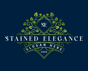 Elegant Leaf Garden logo design