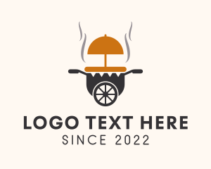 Food - Street Food Cart logo design