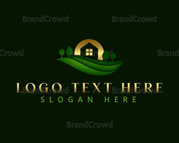 Garden Field Landscaping Logo