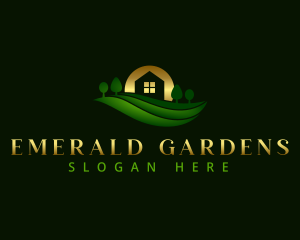 Garden Field Landscaping logo design