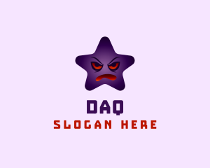 Furious - Angry Purple Star logo design