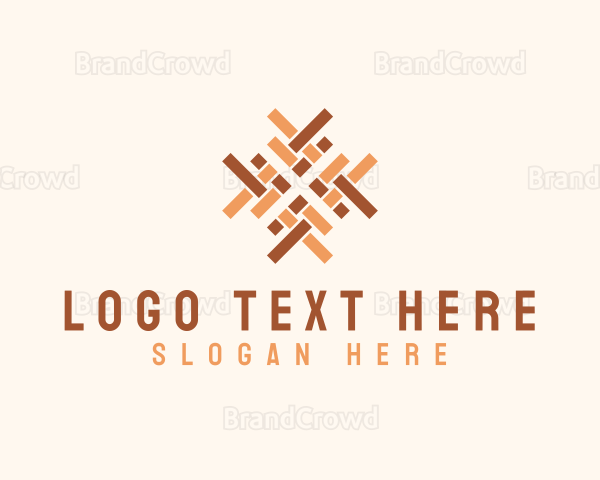 Rattan Woven Textile Logo