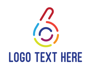 Lgbtiq - Colorful Six Outline logo design