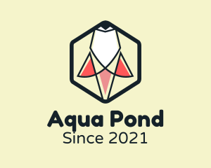 Koi Fish Pond logo design