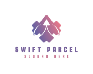 Parcel - Arrow Courier Logistics logo design