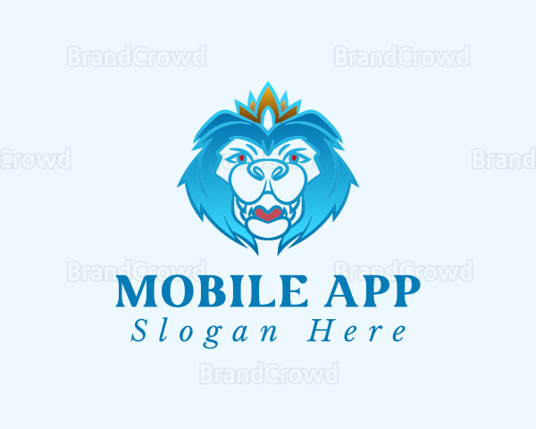 Blue Lion Crown Logo