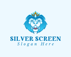 Blue Lion Crown Logo