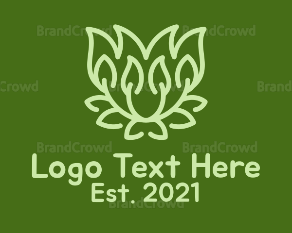 Green Bush Garden Logo