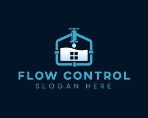 Pipe Valve Plumbing logo design