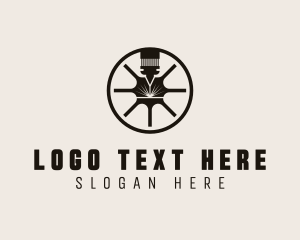 Mechanical - CNC Laser Machinery logo design