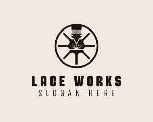 CNC Laser Machinery logo design