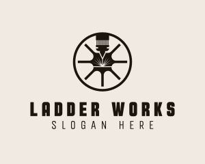 CNC Laser Machinery logo design