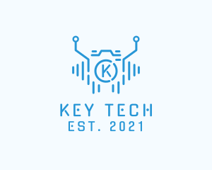 Digital Tech Camera logo design