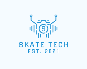 Digital Tech Camera logo design