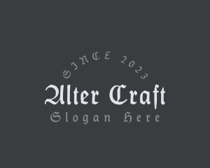 Gothic Craft Company logo design